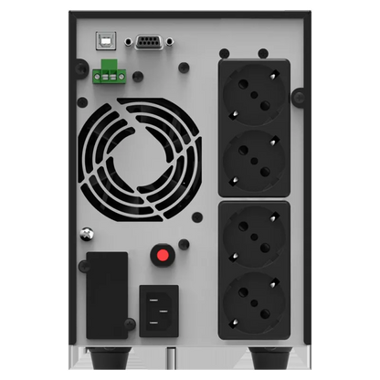 nJoy UPOL-OL200EP-CG01B Echo Pro 2000, UPS 2000VA/1600W, On-line, Afisaj LCD, 4 prize Schuko, 6422956009472