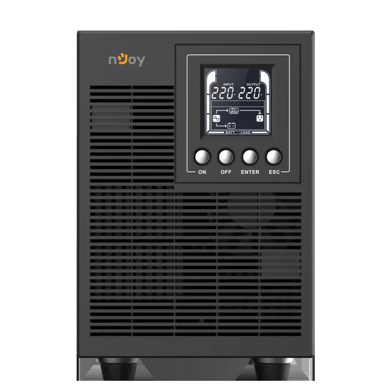 nJoy UPOL-OL200EP-CG01B Echo Pro 2000, UPS 2000VA/1600W, On-line, Afisaj LCD, 4 prize Schuko, 6422956009472