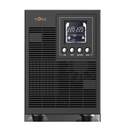 nJoy UPOL-OL200EP-CG01B Echo Pro 2000, UPS 2000VA/1600W, On-line, Afisaj LCD, 4 prize Schuko, 6422956009472
