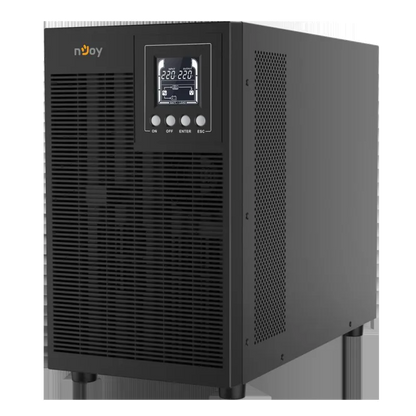 nJoy UPOL-OL300EP-CG01B Echo Pro 3000, UPS 3000VA/2400W, On-line, Afisaj LCD, 4 prize Schuko, 6422956009489
