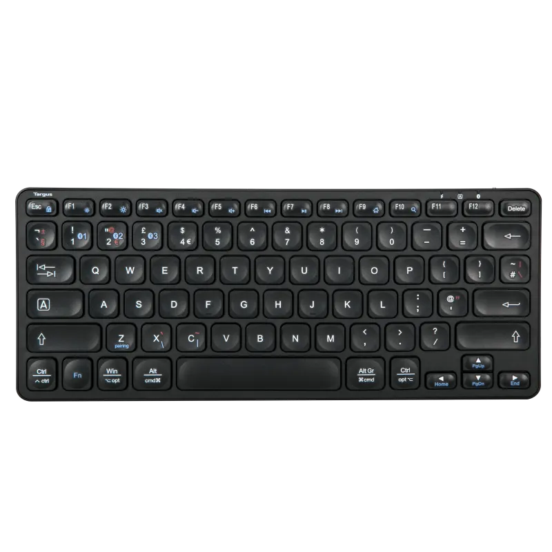 Targus AKB862UK Tastatura compacta Multi-Device Bluetooth, Antimicrobial, UK layout, 5051794036763