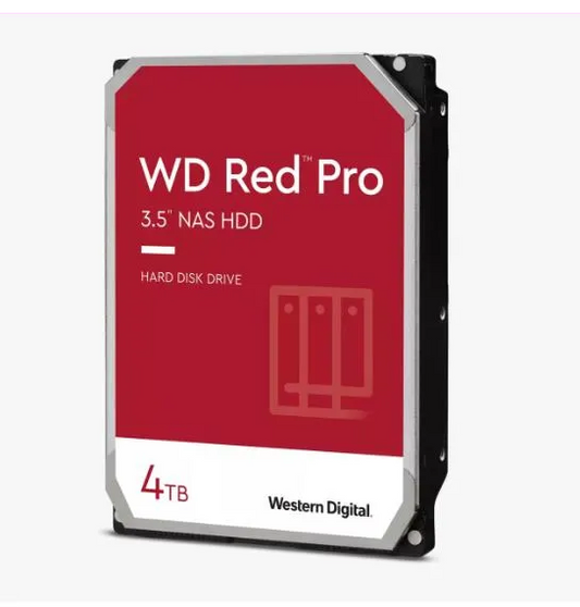 Western Digital Western Digital HDD NAS WD Red Pro 4TB 3.5inch 256MB 7200RPM SATA TBW: 550 718037902814