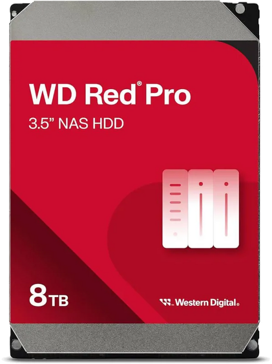 Western Digital Western Digital HDD NAS WD Red Pro 8TB 3.5inch 256MB 7200RPM SATA TBW: 550 718037902838
