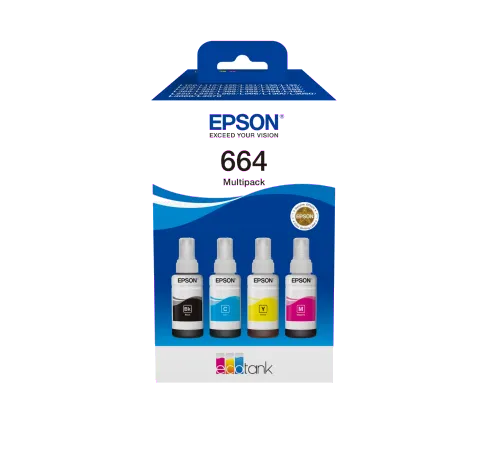 Epson Set 4 rezerve cerneala Epson T6646 BK+CMY multipack 8715946701295