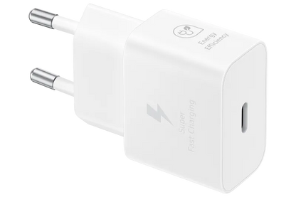Samsung EP-T2510NWEGEU Samsung Incarcator retea Super Fast Charger 25W, port USB Type-C, fara cablu, Alb
