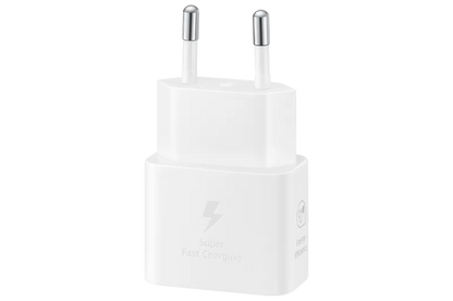 Samsung EP-T2510NWEGEU Samsung Incarcator retea Super Fast Charger 25W, port USB Type-C, fara cablu, Alb