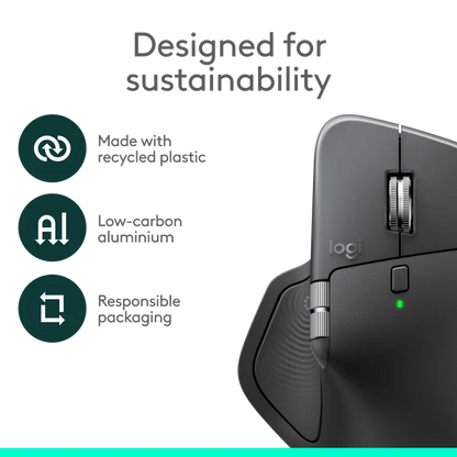 Logitech 910-007617 Logitech MX Master 4 for Business mouse wireless 8K DPI Logi Bolt USB-C Bluetooth MagSpeed graphite 910-007617 5099206133143