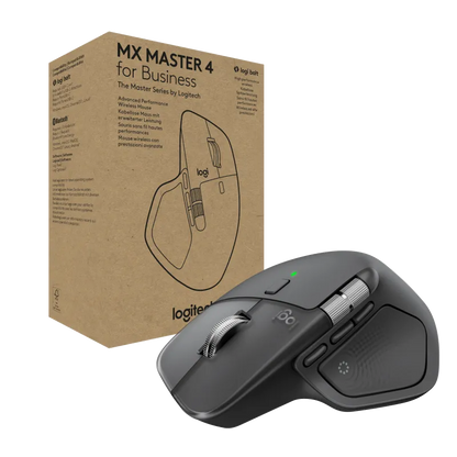 Logitech 910-007617 Logitech MX Master 4 for Business mouse wireless 8K DPI Logi Bolt USB-C Bluetooth MagSpeed graphite 910-007617 5099206133143