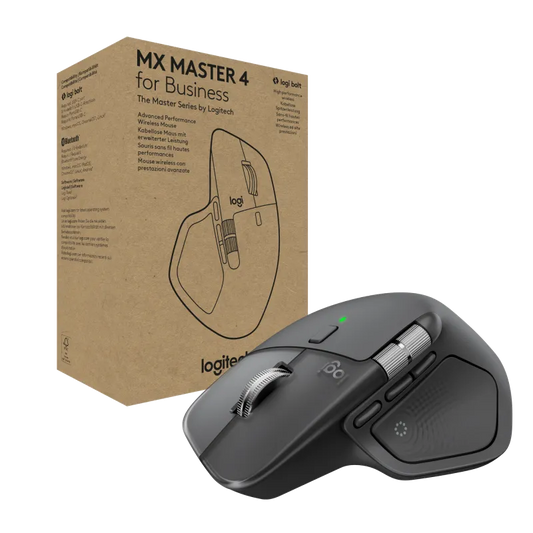Logitech 910-007617 Logitech MX Master 4 for Business mouse wireless 8K DPI Logi Bolt USB-C Bluetooth MagSpeed graphite 910-007617 5099206133143