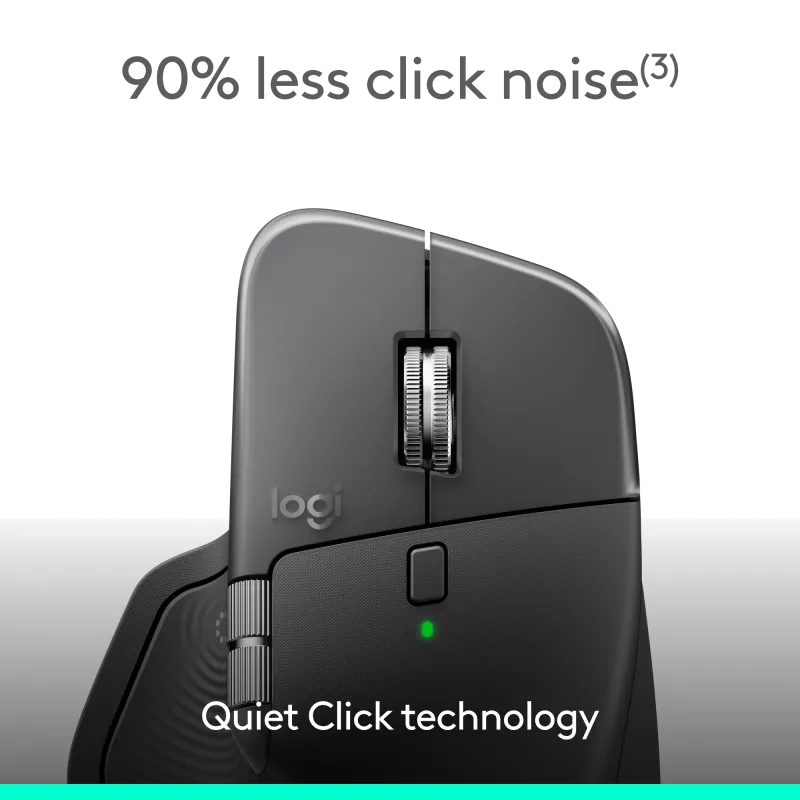 Logitech 910-007617 Logitech Mouse MX Master 4 for Business WRLS, 8000dpi, scroll, pentru dreptaci, Grafit 5099206133143