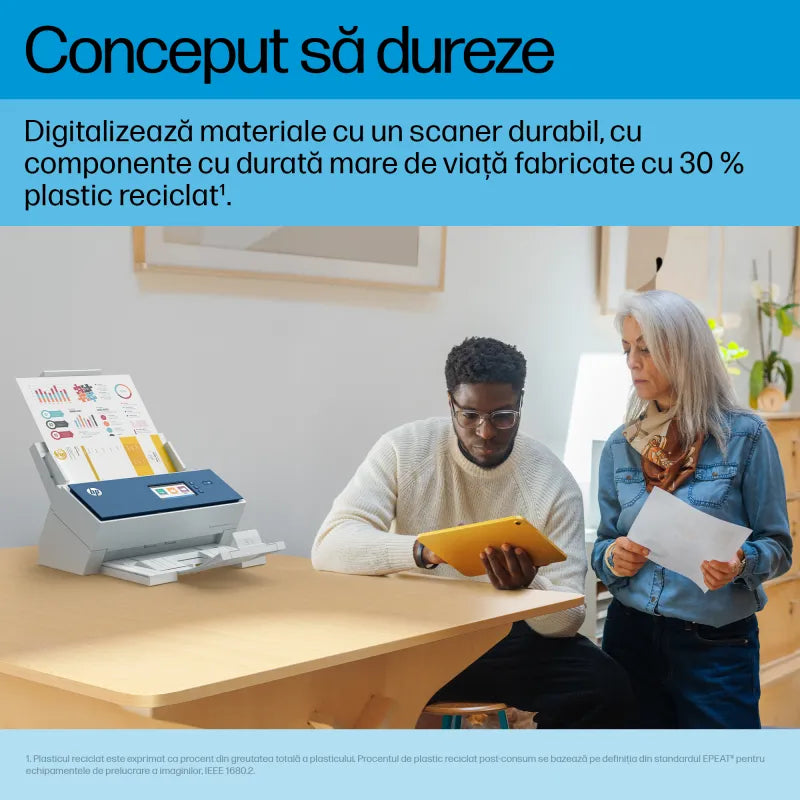 HP 8Q4W1A HP Scaner de debit A3 ScanJet Enterprise N9000sn1 (8Q4W1A) 0198701400875