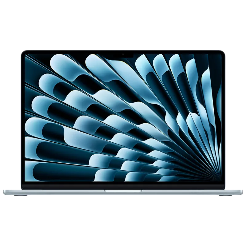 Apple MDVU4RO/A Apple MacBook Air 15.3 inch M5 24GB RAM, 1TB SSD, 10-Core CPU/GPU Sky Blue 195950699494