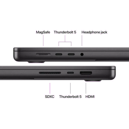 Apple MGEE4RO/A Apple MacBook Pro 16 inch M5 Max 18C-CPU 40C-GPU 48GB 2TB Space Black 195950716214