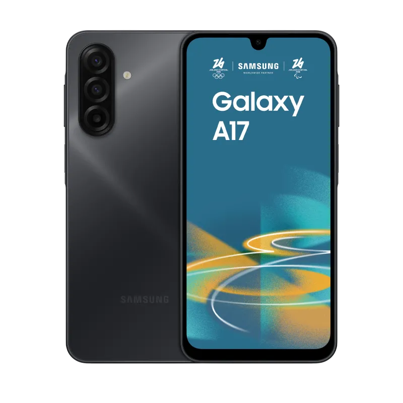 Samsung SM-A175FZKBEUE Samsung Telefon mobil Galaxy A17, 128GB, 4GB RAM, DualSIM, Negru (A176B) 8806097651000