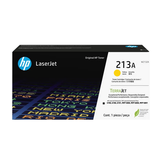 HP W2132A HP W2132A cartus toner no 213A yellow original cu capacitate extinsa 195122822606