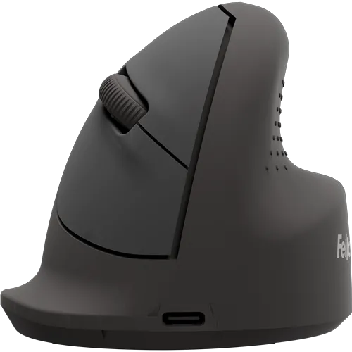 Fellowes 100143579 Fellowes Breyta mouse vertical ergonomic pentru dreptaci wireless Bluetooth negru 0043859814107