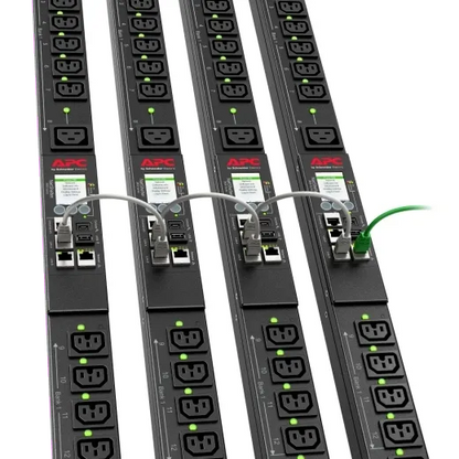 APC APDU9941 APC NetShelter 9000 PDU 0U 24 iesiri AC monofazic vertical negru 0731304356264