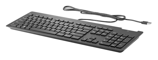 HP A71J9AA#ABB HP Tastatura slim USB cu Smart Card reader integrat cablu 1.8m negru 0198415643803