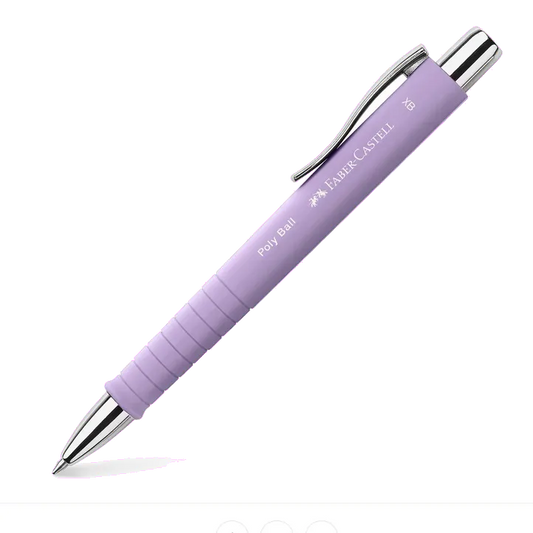 Faber-Castell FC241104 Faber-Castell Poly Ball pix cu mecanism si grip lila
