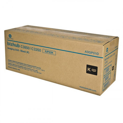 Konica-Minolta A3GP01D Drum Unit Original negru, IUP-22K pentru Bizhub C3350 C3850, 50.000pag, 4538462008013