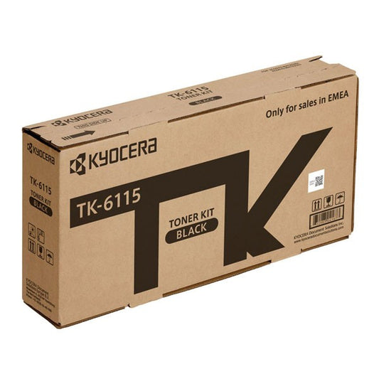 Kyocera 1T02P10NL0 TK-6115 Toner kit negru OEM pt. Kyocera ECOSYS M4125idn, ECOSYS M4132idn, 15.000