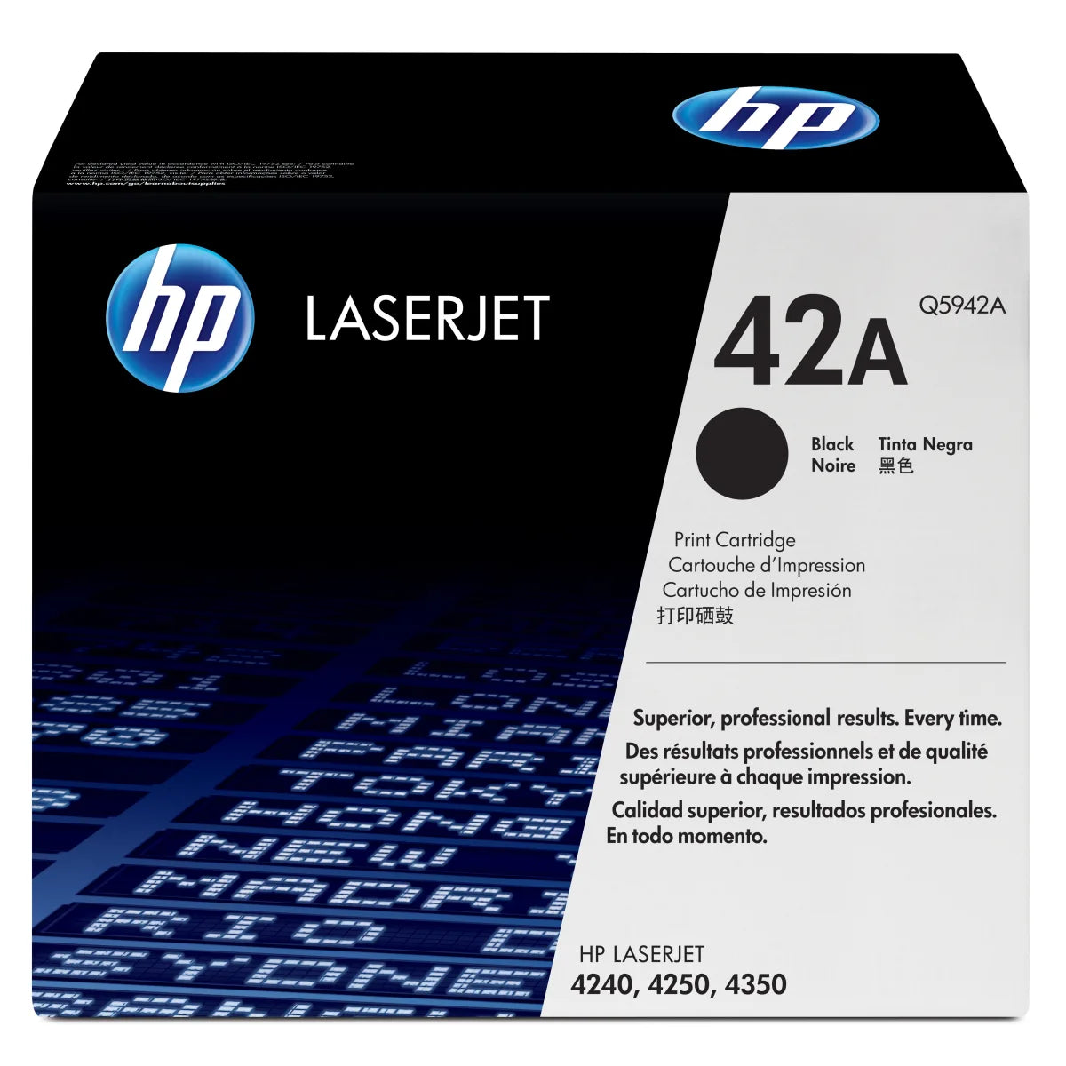 HP Q5942A HP Toner 42A Q5942A negru 10000 pag pentru LaserJet 4250 4350 829160221755