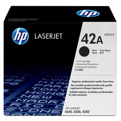 HP Q5942A HP Toner 42A Q5942A negru 10000 pag pentru LaserJet 4250 4350 829160221755