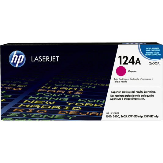 HP Q6003A HP Q6003A Cartus toner No.124A magenta, 2k 829160412443
