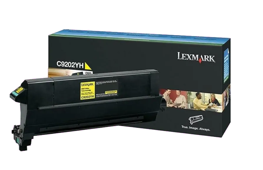 Lexmark C9202YH Cartus toner Yellow, ORIGINAL, Regular, Standard Capacity, 14000 pag., 734646034234