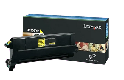 Lexmark C9202YH Cartus toner Yellow, ORIGINAL, Regular, Standard Capacity, 14000 pag., 734646034234