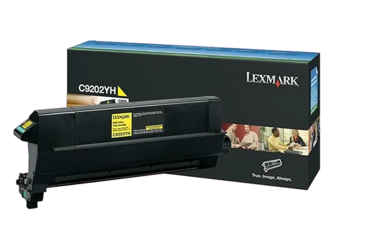 Lexmark C9202YH Cartus toner Yellow, ORIGINAL, Regular, Standard Capacity, 14000 pag., 734646034234