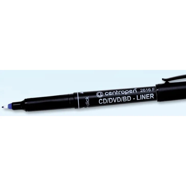 Centropen GF.CP4616.02 Centropen Marker permanent CD/DVD albastru 0.6mm 4616 8595013631614