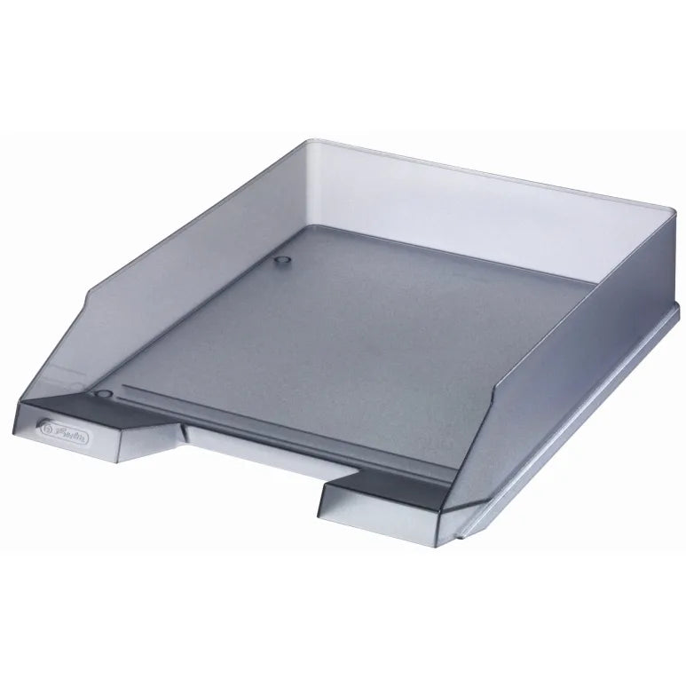 Herlitz 9475540 Herlitz Tavita documente STANDARD gri transparent, 255x56x346mm 8699158068134