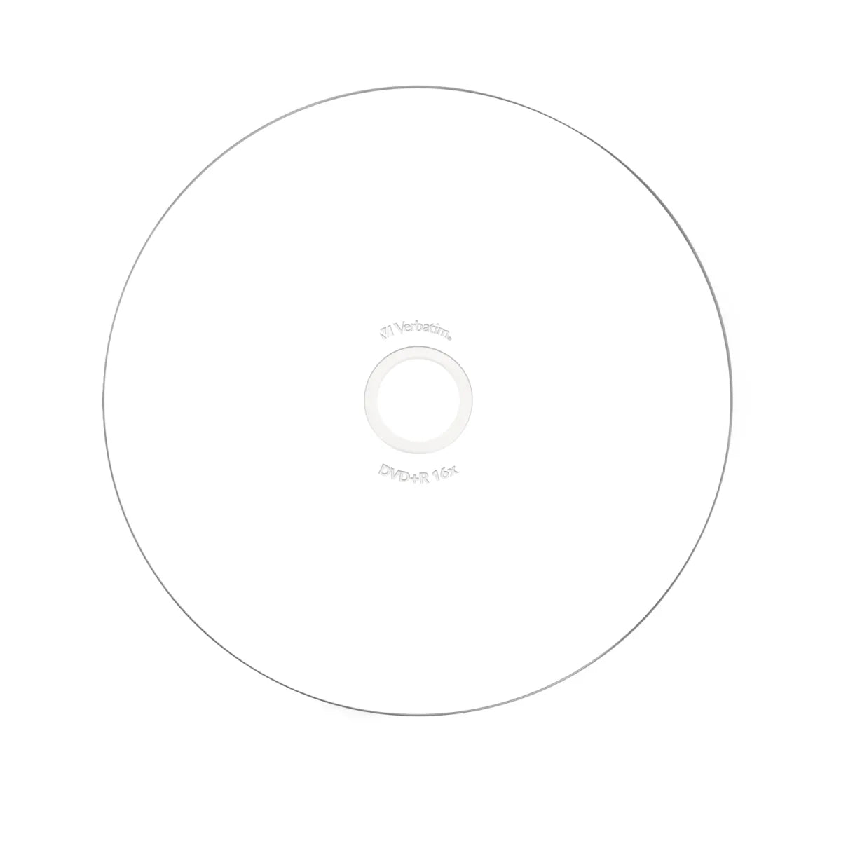Verbatim 43508 Verbatim DVD+R 16x, 4.7 GB, Jewel Case, printabil inkjet 0023942435075