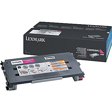 Lexmark C500S2MG Cartus toner Magenta, ORIGINAL, Standard Capacity, 1500 pag, 734646012140