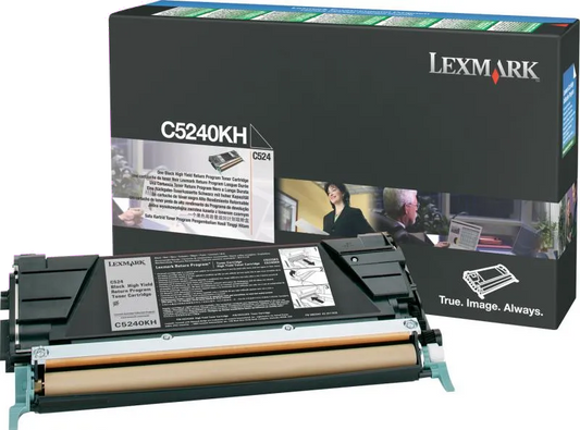 Lexmark C5240KH Cartus toner negru, ORIGINAL, Return Program, High Capacity, 8k, 734646039567 734646396745