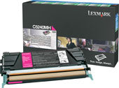 Lexmark C5240MH Cartus toner Magenta, ORIGINAL, Return Program, High Capacity, 5k, 734646396752