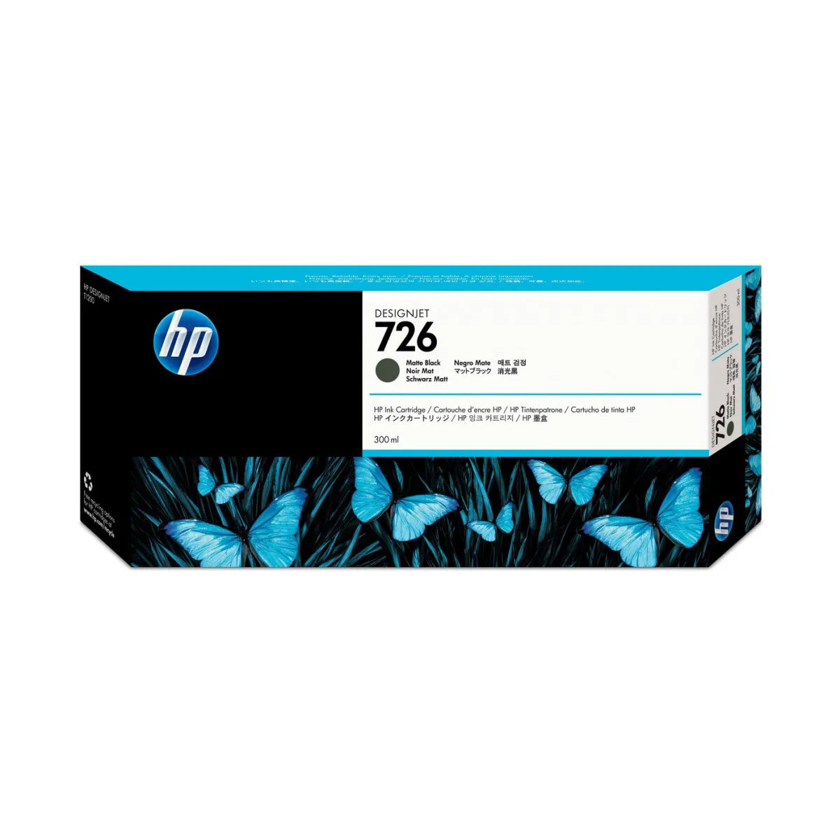 HP CH575A HP CH575A No. 726 Cartus inkjet Matte black ORIGINAL, 300 ml 884420836360