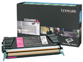 Lexmark C5340MX Cartus toner Magenta, ORIGINAL, Return Program, High Capacity, 7k, 734646009348
