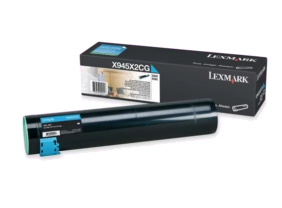 Lexmark X945X2CG Cartus toner Cyan, ORIGINAL, High Capacity, 22K, 734646299831