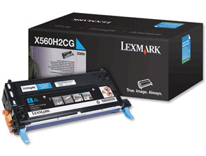 Lexmark X560H2CG Cartus toner Cyan, ORIGINAL, High Capacity, 10K, 734646058889