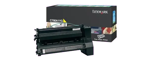 Lexmark C780A1YG Cartus toner Yellow, ORIGINAL, Return Program, Standard Capacity, 6K, 734646018265