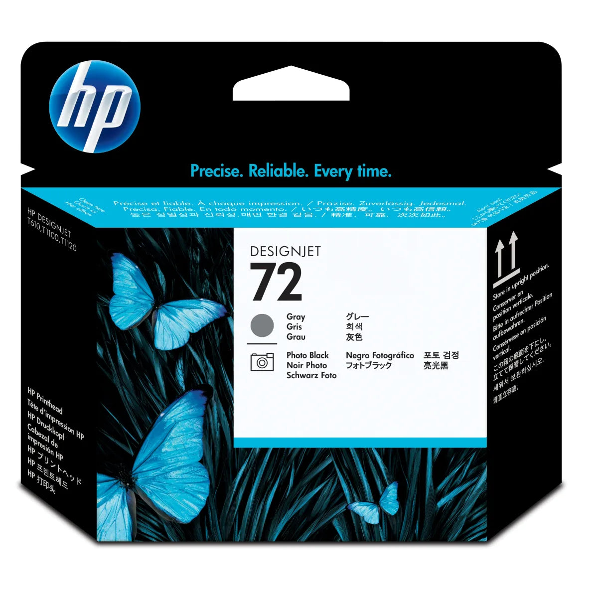 HP C9380A HP C9380A No. 72 Cap de printare grey si Photoblack ORIGINAL 808736779593