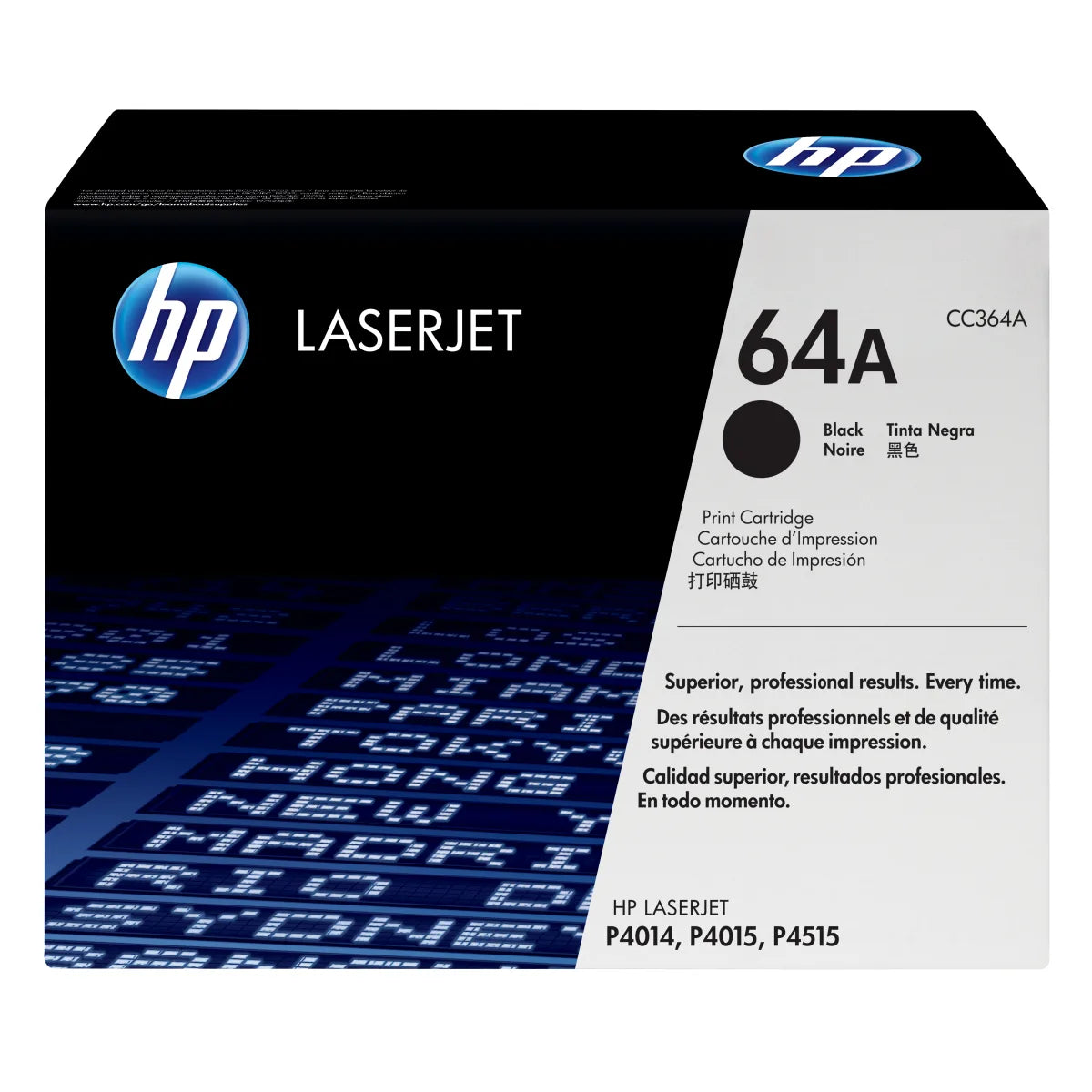 HP CC364A HP Toner 64A CC364A negru 10000 pag pentru P4014 P4015 P4515 883585007592