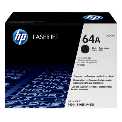 HP CC364A HP Toner 64A CC364A negru 10000 pag pentru P4014 P4015 P4515 883585007592