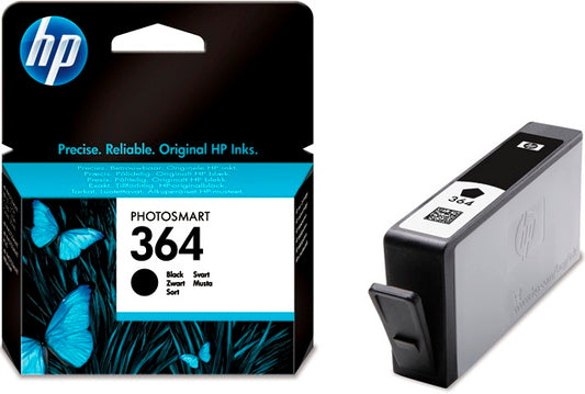 HP CB316EE No. 364B Cartus inkjet black ORIGINAL, 6ml, 250 pagini @5% acoperire, 883585705023