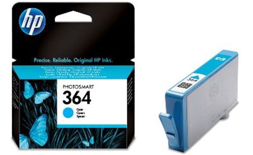 HP CB318EE No. 364C Cartus inkjet cyan ORIGINAL, 3ml, 300 pagini@5%, 883585705269