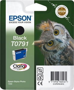 Epson C13T07914010 T079140 Cartus negru original pentru Epson Stylus Pro 1400, 8715946360461