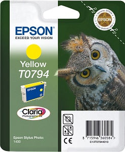 Epson C13T07944010 T079440 Cartus yellow original pentru Epson Stylus Pro 1400, 8715946360584