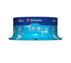 Verbatim 43432 Set 25 buc, CD-R 700MB, 52x, DataLife Plus SuperAzo Extra Protection, 023942434320